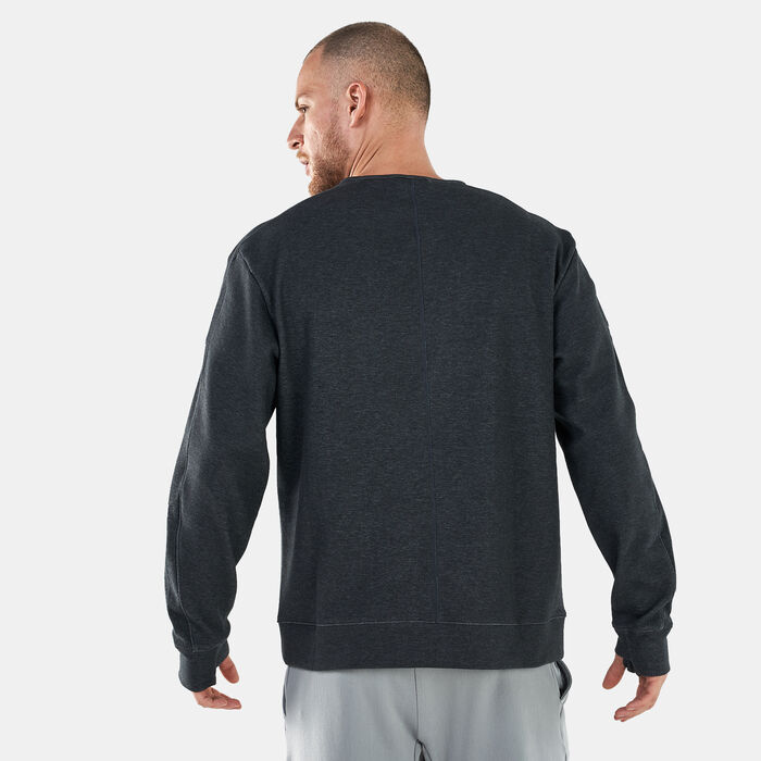 Nike Men's Dri-FIT Half-Zip Training Restore Long-Sleeve T-Shirt Black Nike Men's Dri-FIT Half-Zip Training Restore Long-Sleeve T-Shirt Black image number 1