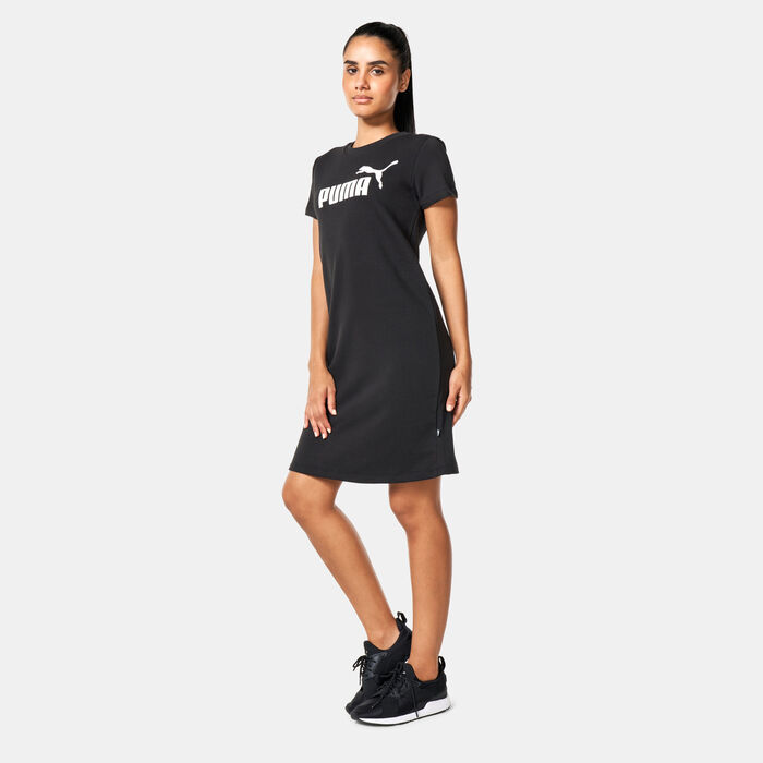 PUMA Women's Essentials Logo Dress Black image number 0