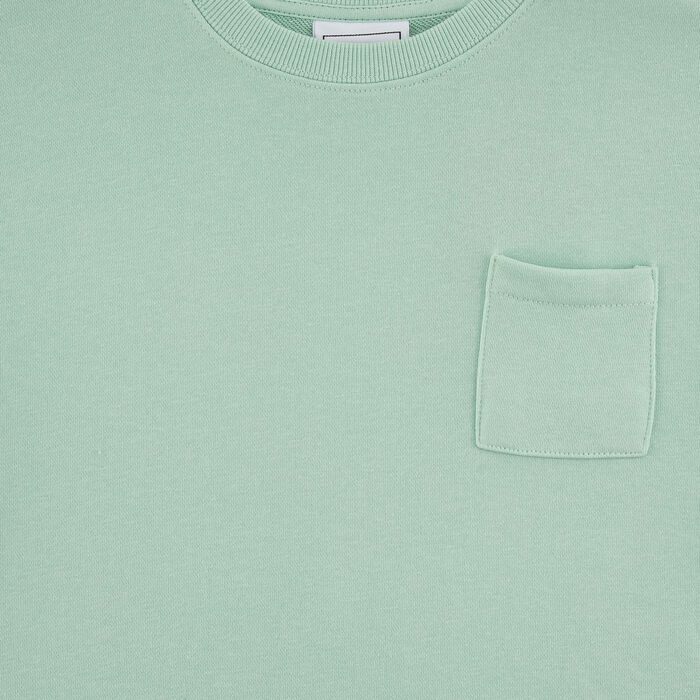 Sun and Sand Sports Kids' Pocket Sweatshirt Green Sun and Sand Sports Kids' Pocket Sweatshirt Green image number 2
