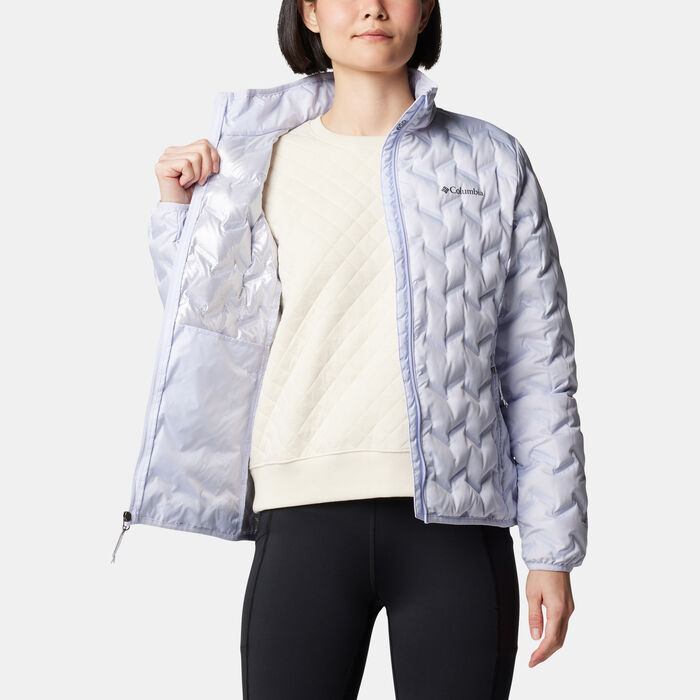 Columbia Women's Delta Ridge Hiking Jacket Blue Columbia Women's Delta Ridge Hiking Jacket Blue image number 3