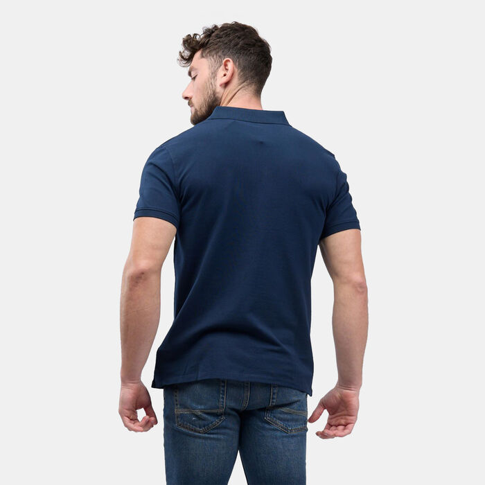 Timberland Men's Millers River Stretch Polo Shirt Blue Timberland Men's Millers River Stretch Polo Shirt Blue image number 1
