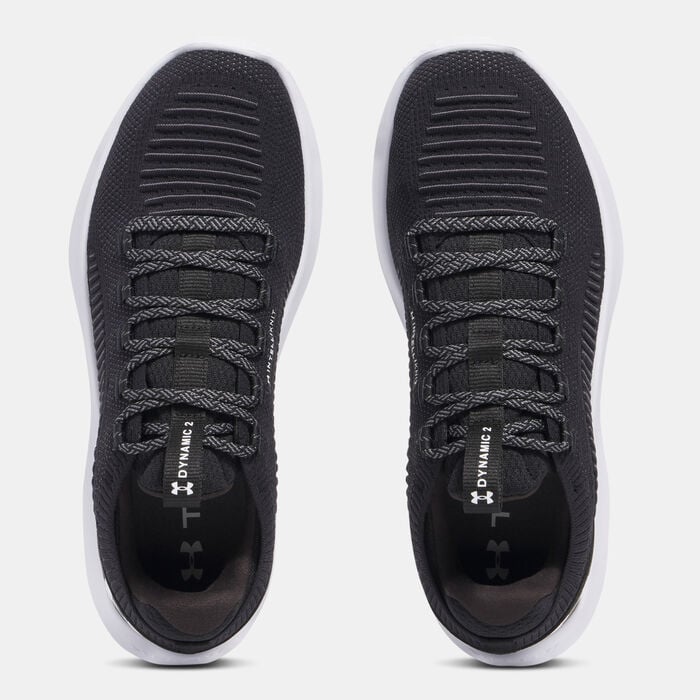 Under Armour Men's Dynamic 2 Training Shoes Black Under Armour Men's Dynamic 2 Training Shoes Black image number 4