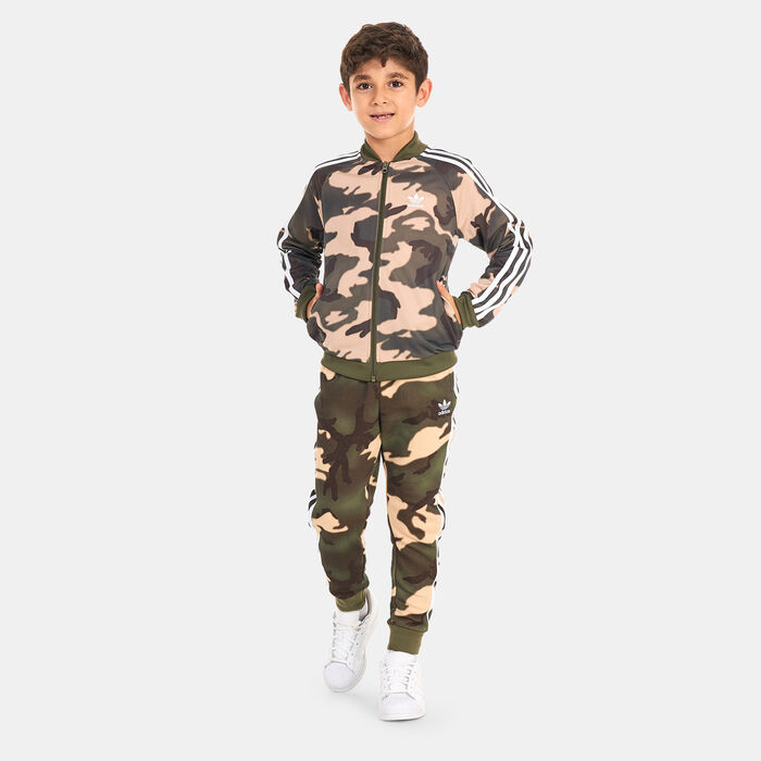 adidas Originals Kids' Originals Camo Superstar Track Jacket Multi-Color adidas Originals Kids' Originals Camo Superstar Track Jacket Multi-Color image number 2