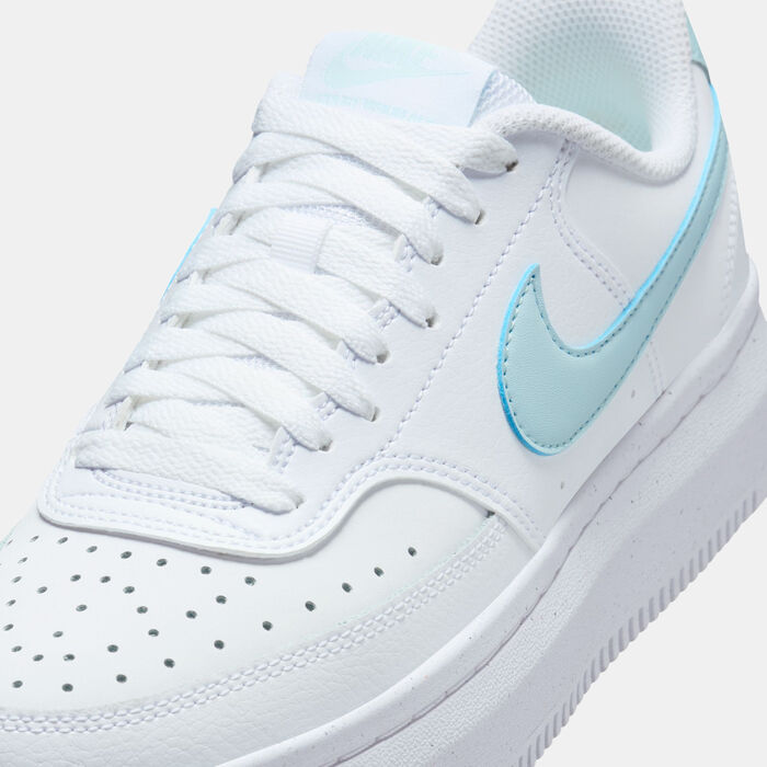 Nike Women's Court Vision Alta Shoes White Nike Women's Court Vision Alta Shoes White image number 4