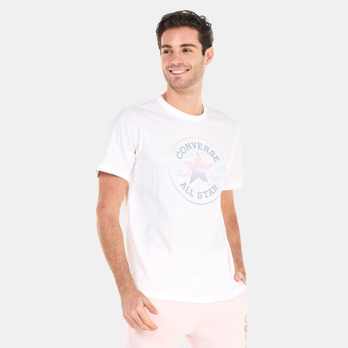 Converse Men's Go-To Clouds Graphic T-Shirt White Converse Men's Go-To Clouds Graphic T-Shirt White image number 0