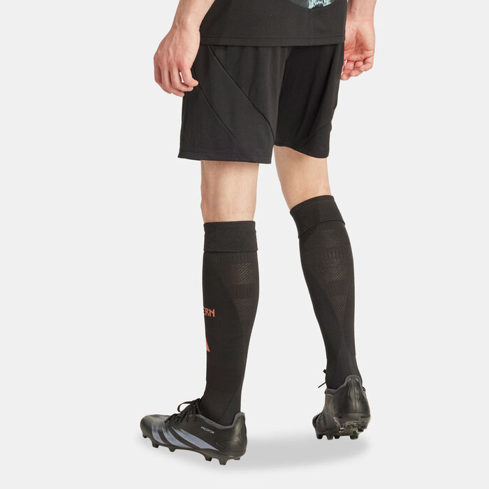 adidas Men's Bayern Munich 24/25 Away Replica Football Shorts Black image number 1