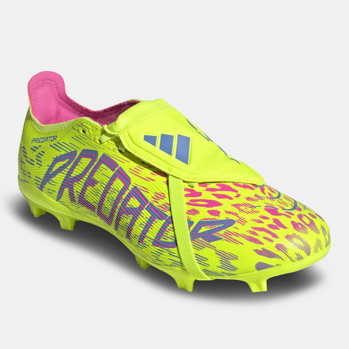 adidas Predator League Fold-Over Tongue Football Shoes Pink image number 1