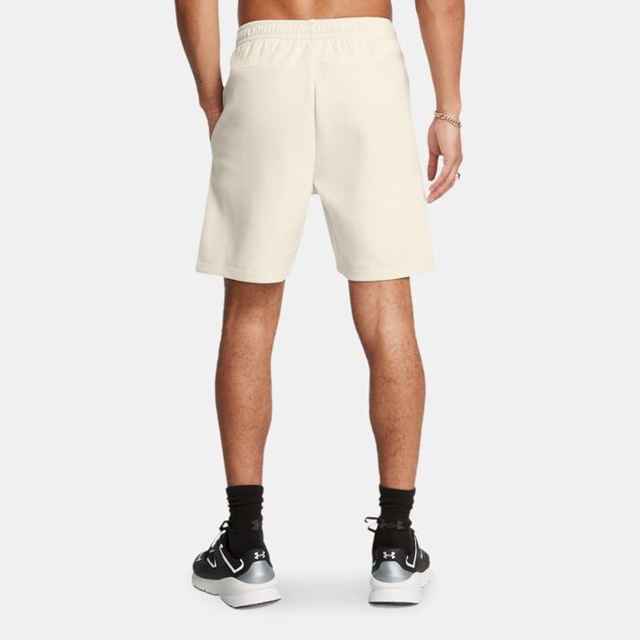 Under Armour Men's Unstoppable Fleece Shorts White Under Armour Men's Unstoppable Fleece Shorts White image number 1