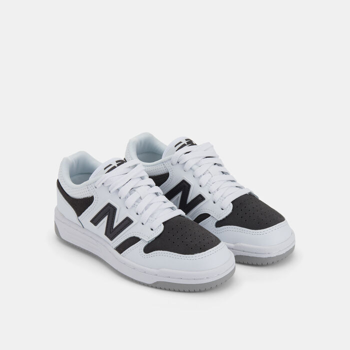 New Balance Kids' BB480 Shoes White New Balance Kids' BB480 Shoes White image number 1