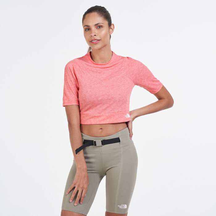 The North Face Women's Vyrtue T-Shirt Red The North Face Women's Vyrtue T-Shirt Red image number 0