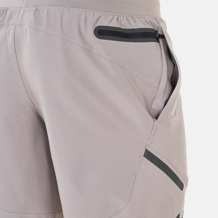 Under Armour Men's UA Unstoppable Shorts Grey image number 3