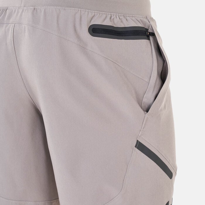 Under Armour Men's UA Unstoppable Shorts Grey Under Armour Men's UA Unstoppable Shorts Grey image number 3