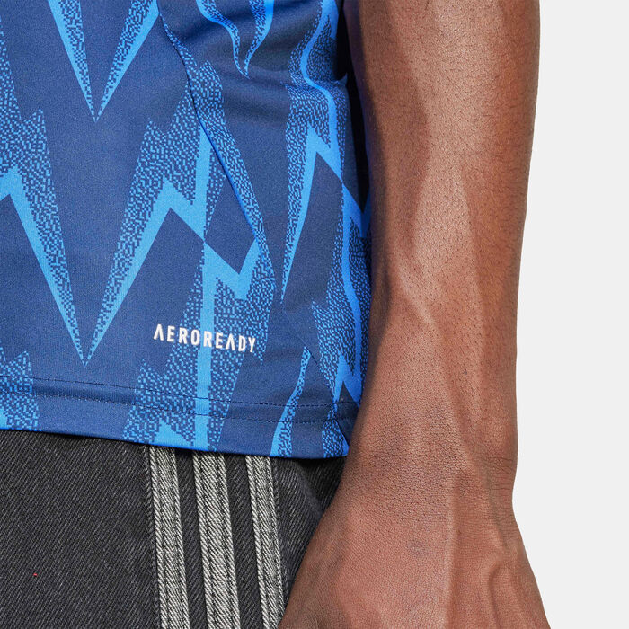 adidas Men's Arsenal 25/26 Away Replica Football Jersey Blue image number 3