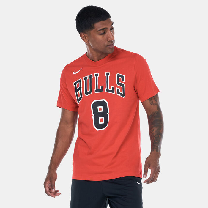 Nike Men's NBA Chicago Bulls T-Shirt Red Nike Men's NBA Chicago Bulls T-Shirt Red image number 0