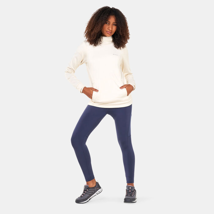 Columbia Women's Claudia Ridge™ Fleece Hoodie White Columbia Women's Claudia Ridge™ Fleece Hoodie White image number 2