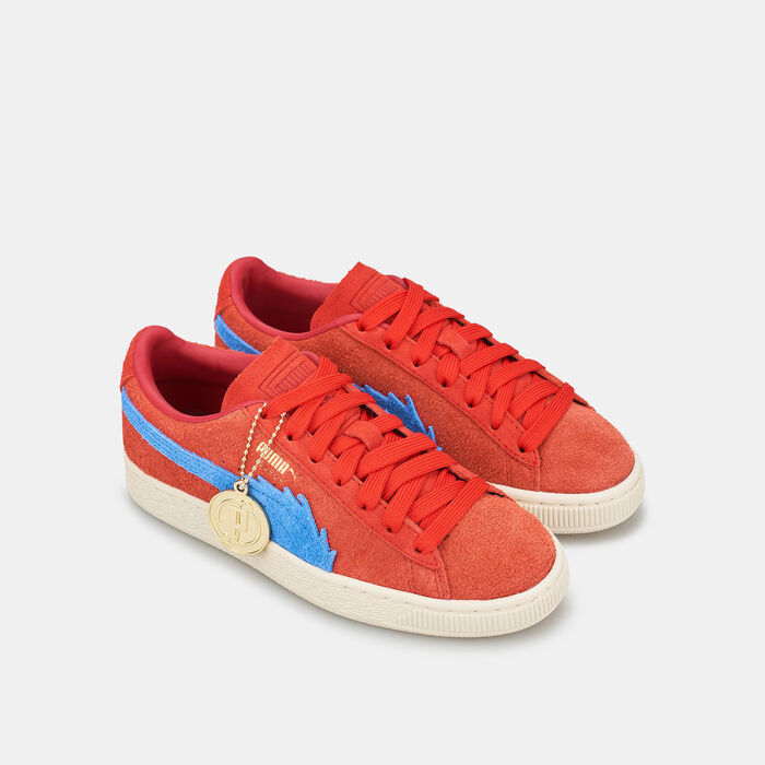 PUMA Kids' x One Piece Suede Shoes Blue PUMA Kids' x One Piece Suede Shoes Blue image number 2