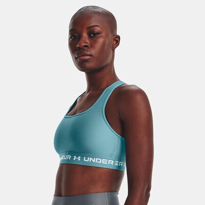 Under Armour Women's Armour Medium-Support Training Sports Bra Blue Under Armour Women's Armour Medium-Support Training Sports Bra Blue