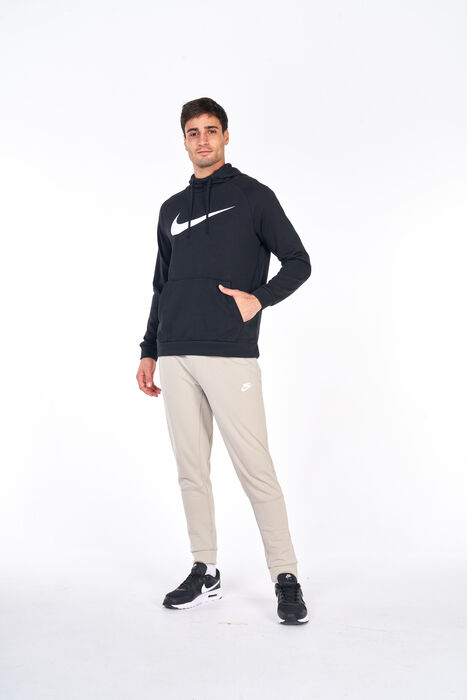 Nike Men's Dri-FIT Swoosh Hoodie Black image number 2