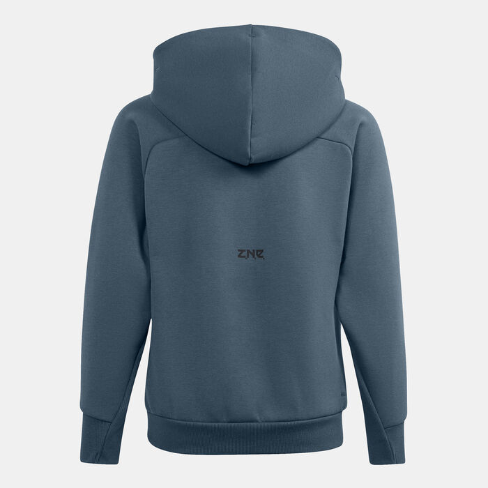 adidas Kids' Z.N.E. Full-Zip Hoodie Grey image number 1