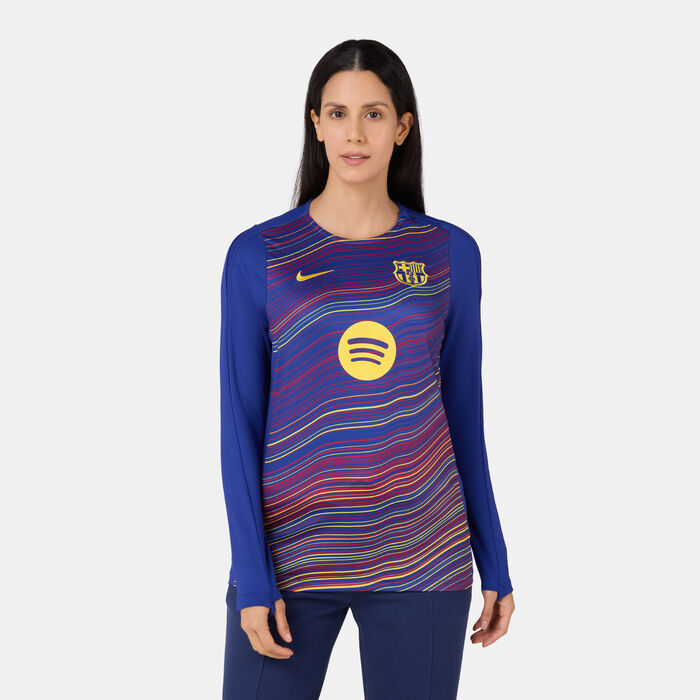 Nike Women's FC Barcelona Strike Football Top Purple Nike Women's FC Barcelona Strike Football Top Purple image number 0