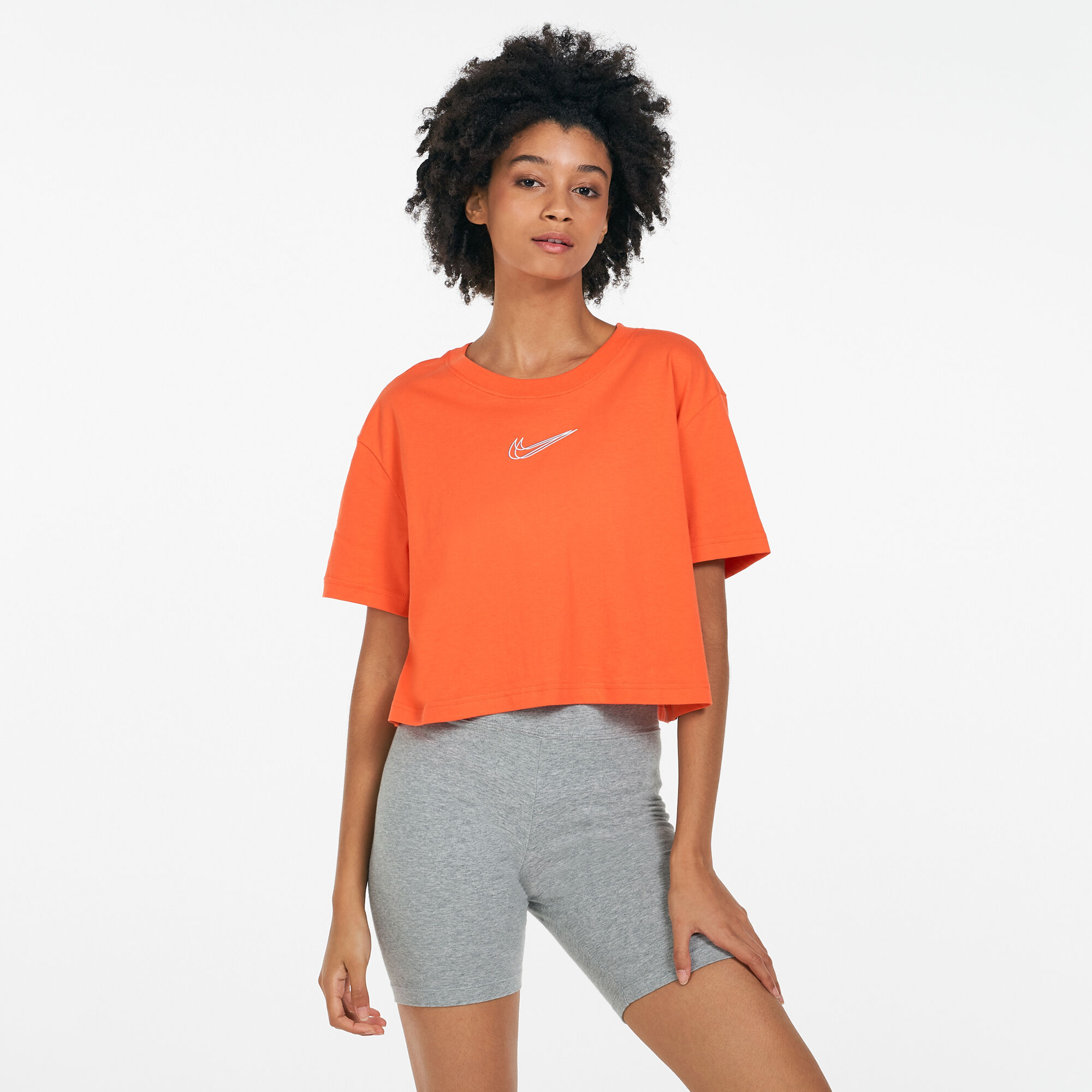 Women s Sportswear Cropped Dance T Shirt