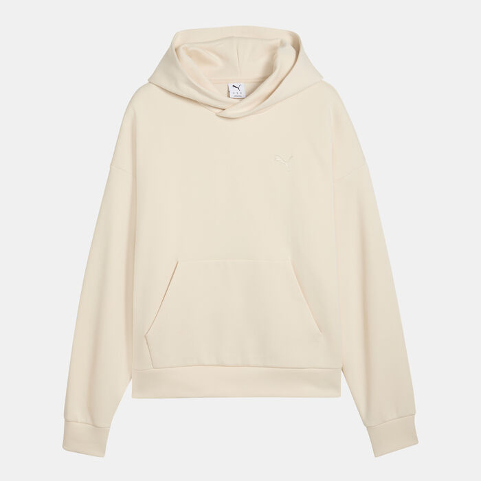 PUMA Men's Wardrobe Hoodie Beige image number 0