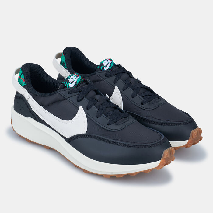 Nike Men's Waffle Debut Premium Shoe Black Nike Men's Waffle Debut Premium Shoe Black image number 1