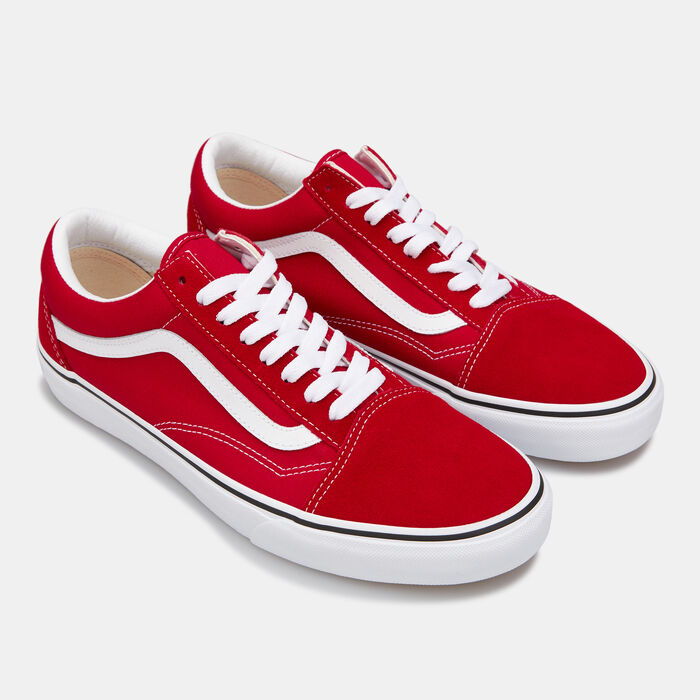 Vans Old Skool Unisex Shoe Red Vans Old Skool Unisex Shoe Red image number 1