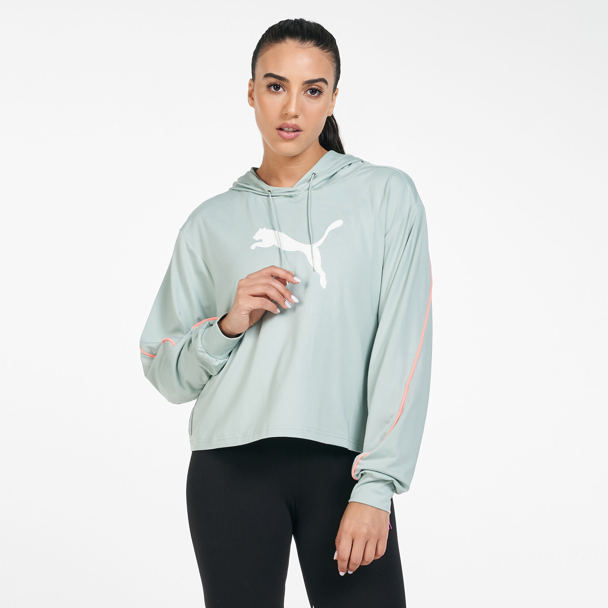 Buy Puma Women s Train Pearl Hoodie Grey in KSA SSS