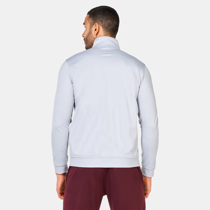 Under Armour Men's UA Sportstyle Tricot Training Jacket Grey Under Armour Men's UA Sportstyle Tricot Training Jacket Grey image number 1