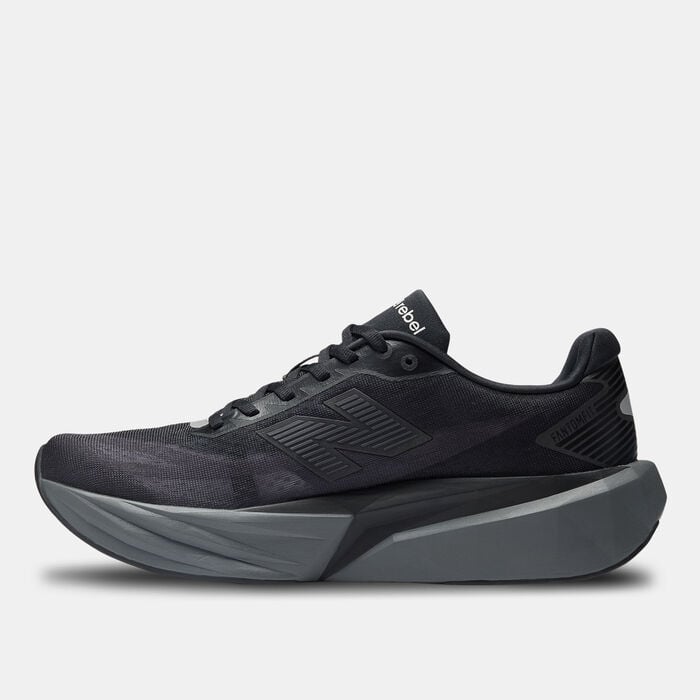 New Balance Men's FuelCell Rebel v5 Shoes Black New Balance Men's FuelCell Rebel v5 Shoes Black image number 2
