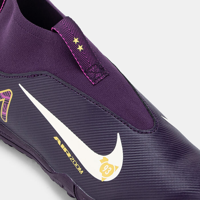 Nike Kids' Kylian Mbappe Mercurial Superfly 10 Academy Turf Ground Football Shoes Purple Nike Kids' Kylian Mbappe Mercurial Superfly 10 Academy Turf Ground Football Shoes Purple image number 4