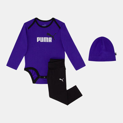 PUMA Kids' Minicats Newborn 3-Piece Set Blue PUMA Kids' Minicats Newborn 3-Piece Set Blue