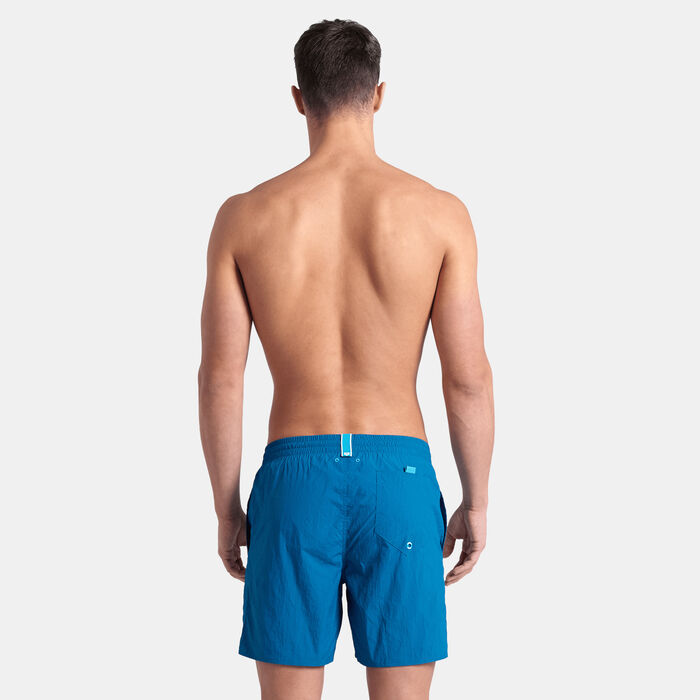 Arena Men's Logo Swimming Shorts Blue Arena Men's Logo Swimming Shorts Blue image number 1