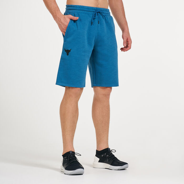 men's project rock charged cotton fleece joggers