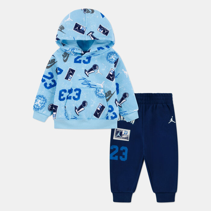 Nike Kids' Street Champs Hoodie and Joggers Set Blue Nike Kids' Street Champs Hoodie and Joggers Set Blue image number 0