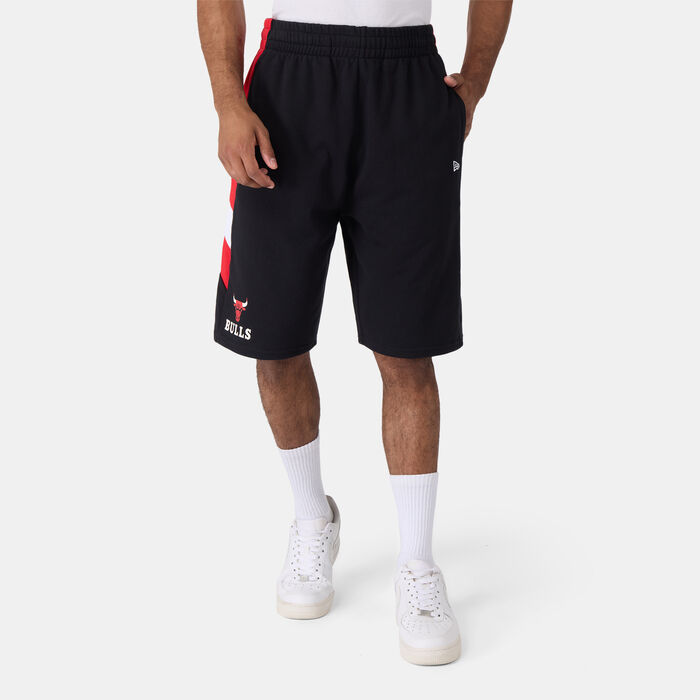 New Era Men's NBA Chicago Bulls Panel Shorts Black New Era Men's NBA Chicago Bulls Panel Shorts Black image number 0