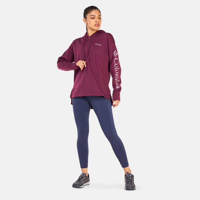 Columbia Women's Trek™ Special Graphic Hoodie Red Columbia Women's Trek™ Special Graphic Hoodie Red image number 2