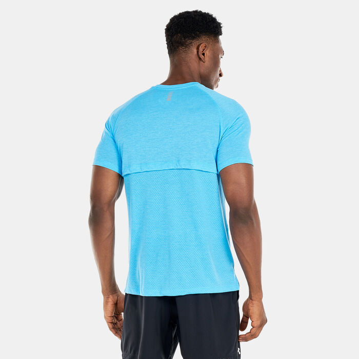 Under Armour Men's Streaker Run T-Shirt Blue image number 1