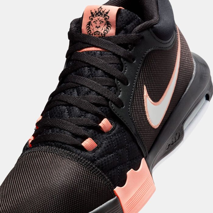 Nike Men's LeBron Witness VIII Basketball Shoes Black Nike Men's LeBron Witness VIII Basketball Shoes Black image number 4