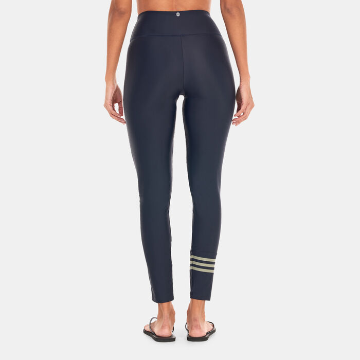 adidas Women's 3-Stripes Swimming Pant Black adidas Women's 3-Stripes Swimming Pant Black image number 1