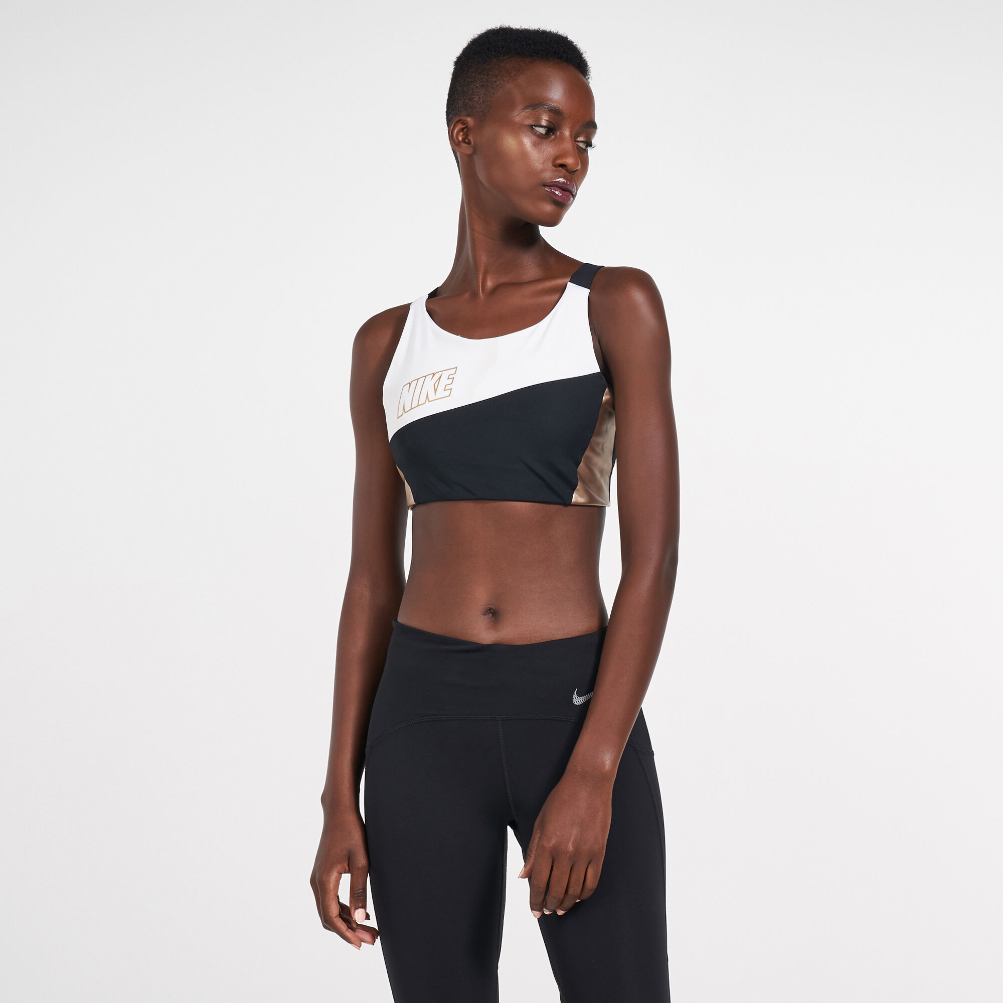 Nike metallic bra clearance