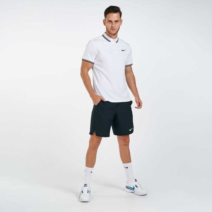 Nike Men's Court Dri-FIT Victory 9-inch Shorts Black Nike Men's Court Dri-FIT Victory 9-inch Shorts Black image number 2