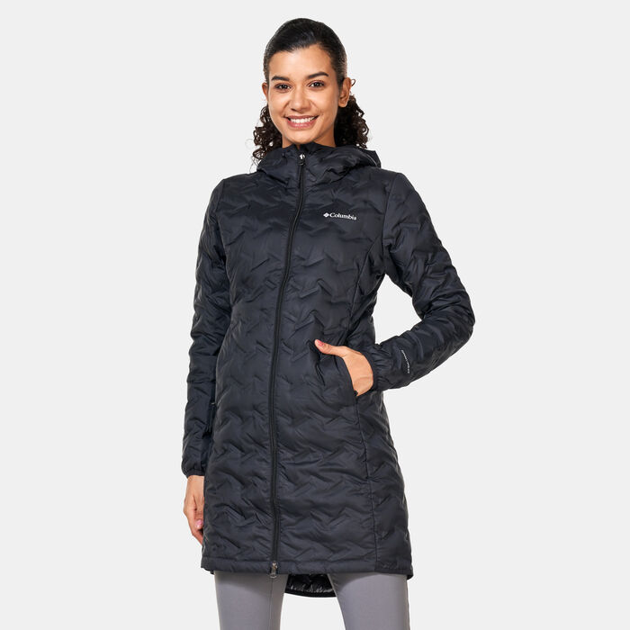 Columbia Women's Delta Ridge™ Long Down Jacket Black Columbia Women's Delta Ridge™ Long Down Jacket Black image number 0