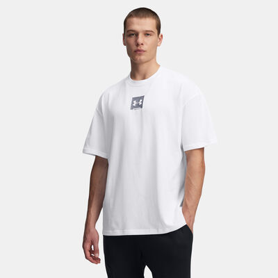 Under Armour Men's Heavyweight SM Box T-Shirt White