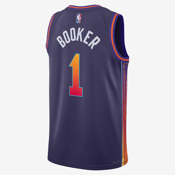 Nike Men's NBA Kevin Durant Phoenix Suns City Edition 2023/24 Dri-FIT Swingman Jersey Blue Nike Men's NBA Kevin Durant Phoenix Suns City Edition 2023/24 Dri-FIT Swingman Jersey Blue image number 1