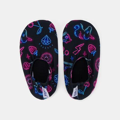 COEGA Kids' Pool and Beach Slip-On Shoes Black COEGA Kids' Pool and Beach Slip-On Shoes Black