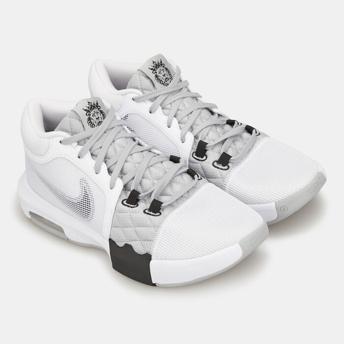 Nike LeBron Witness 8 Basketball Shoes White image number 1