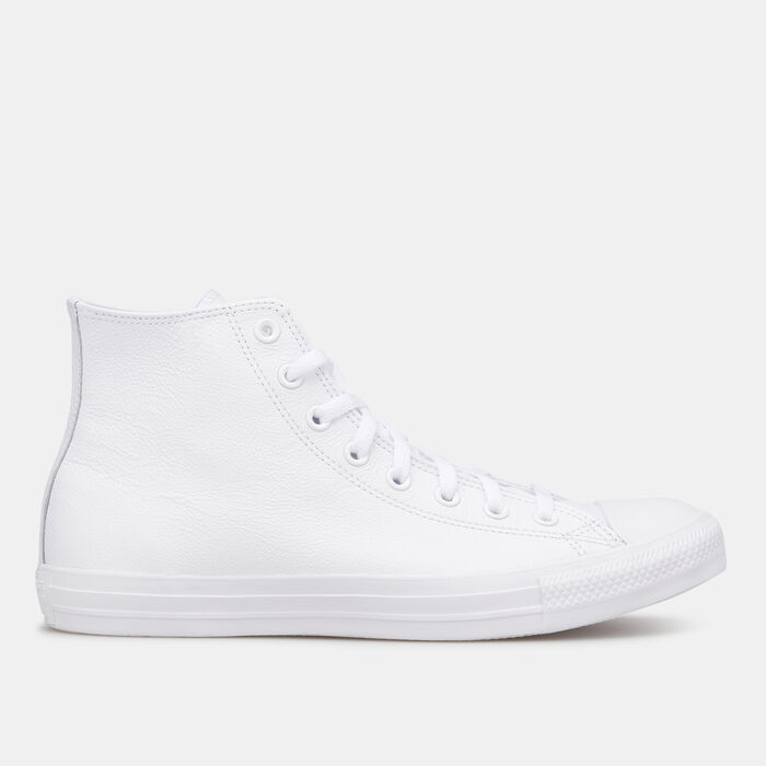 Converse Chuck Taylor All Star Leather Mono Unisex Shoe White image number 0