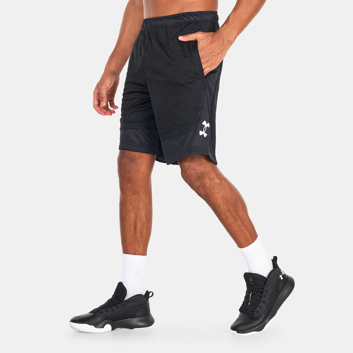 Under Armour Men's UA Heatwave Hoops Shorts Black Under Armour Men's UA Heatwave Hoops Shorts Black image number 0